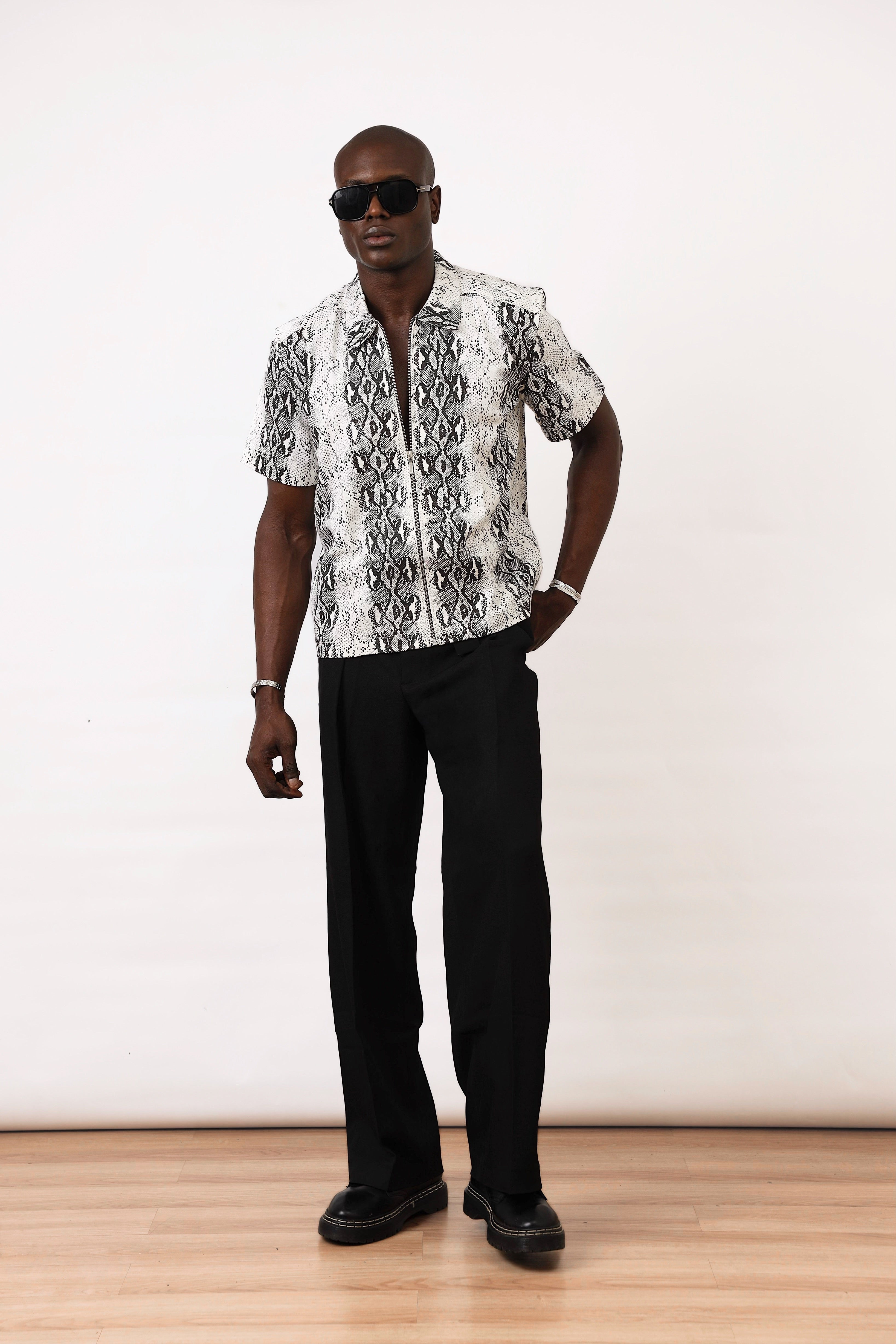 Cavil Zipper Luxe Shirt