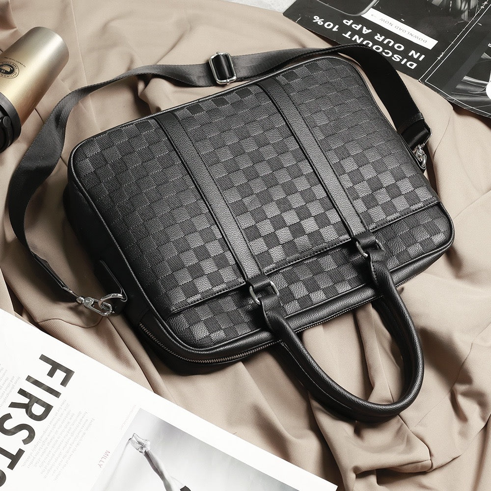 Asher Textured Laptop Bag
