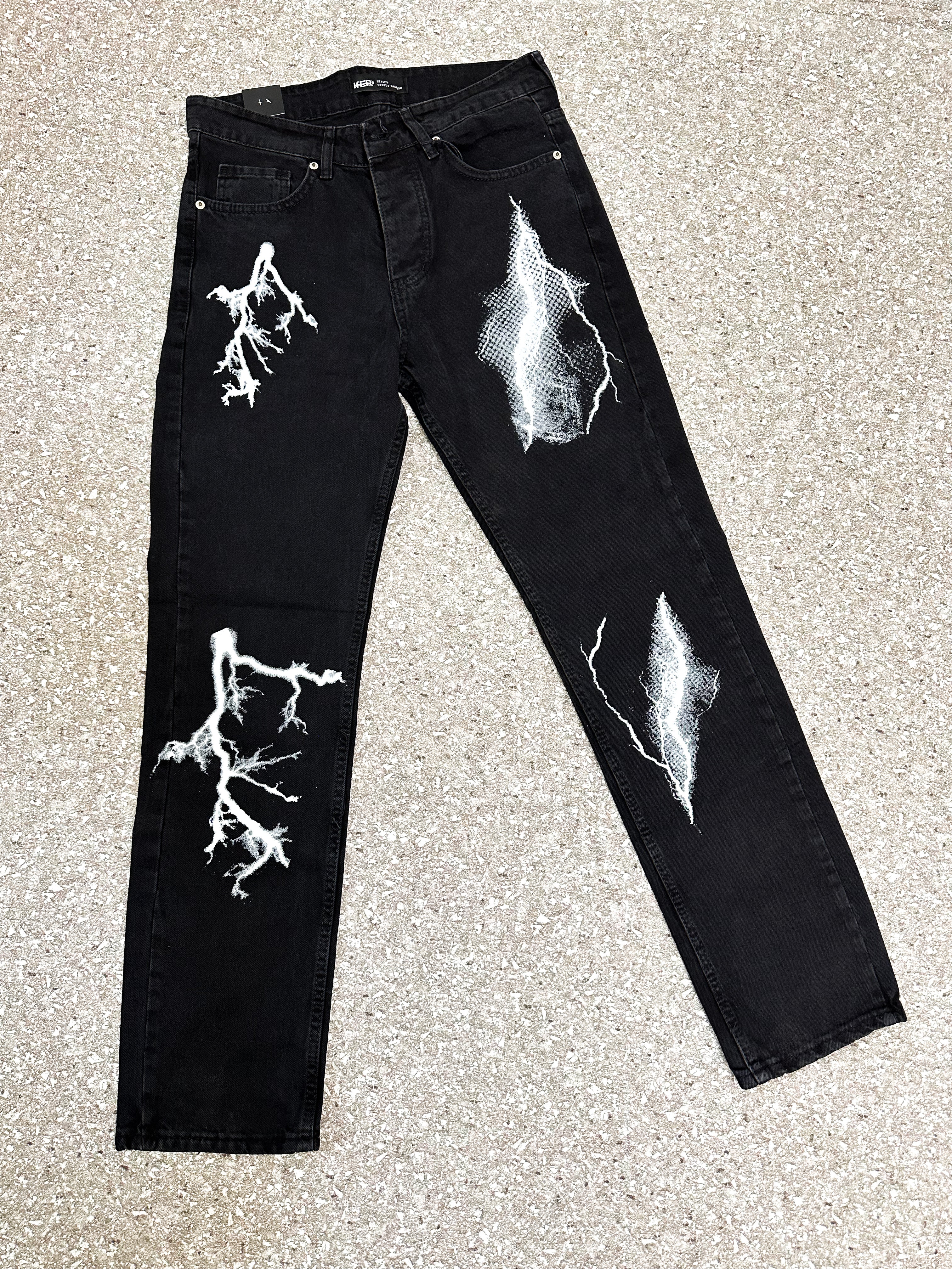 Chevelle Thunderbolt Relaxed Baggy Boyfriend Jeans-4