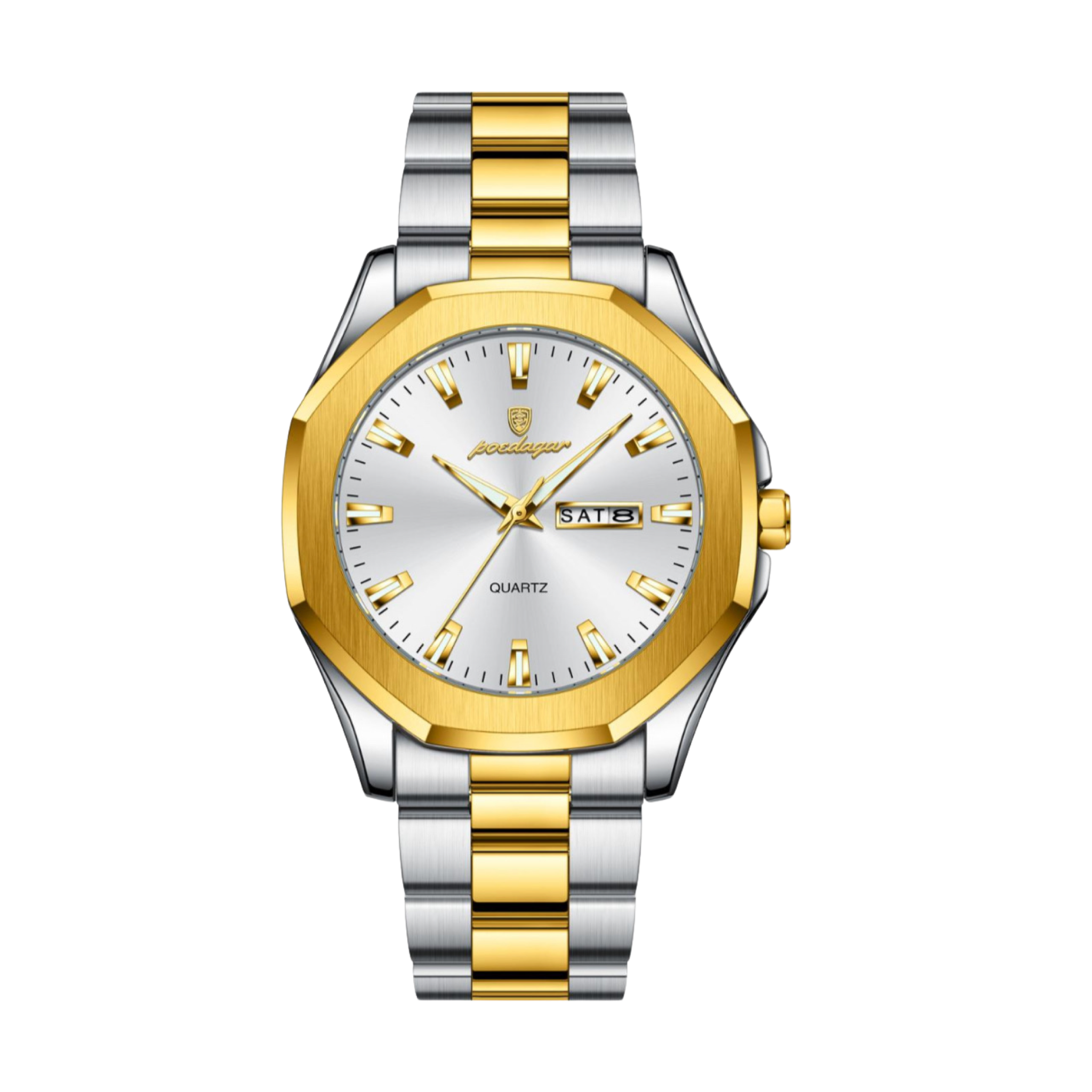 Aleah Stainless Wristwatch - Silver/Gold