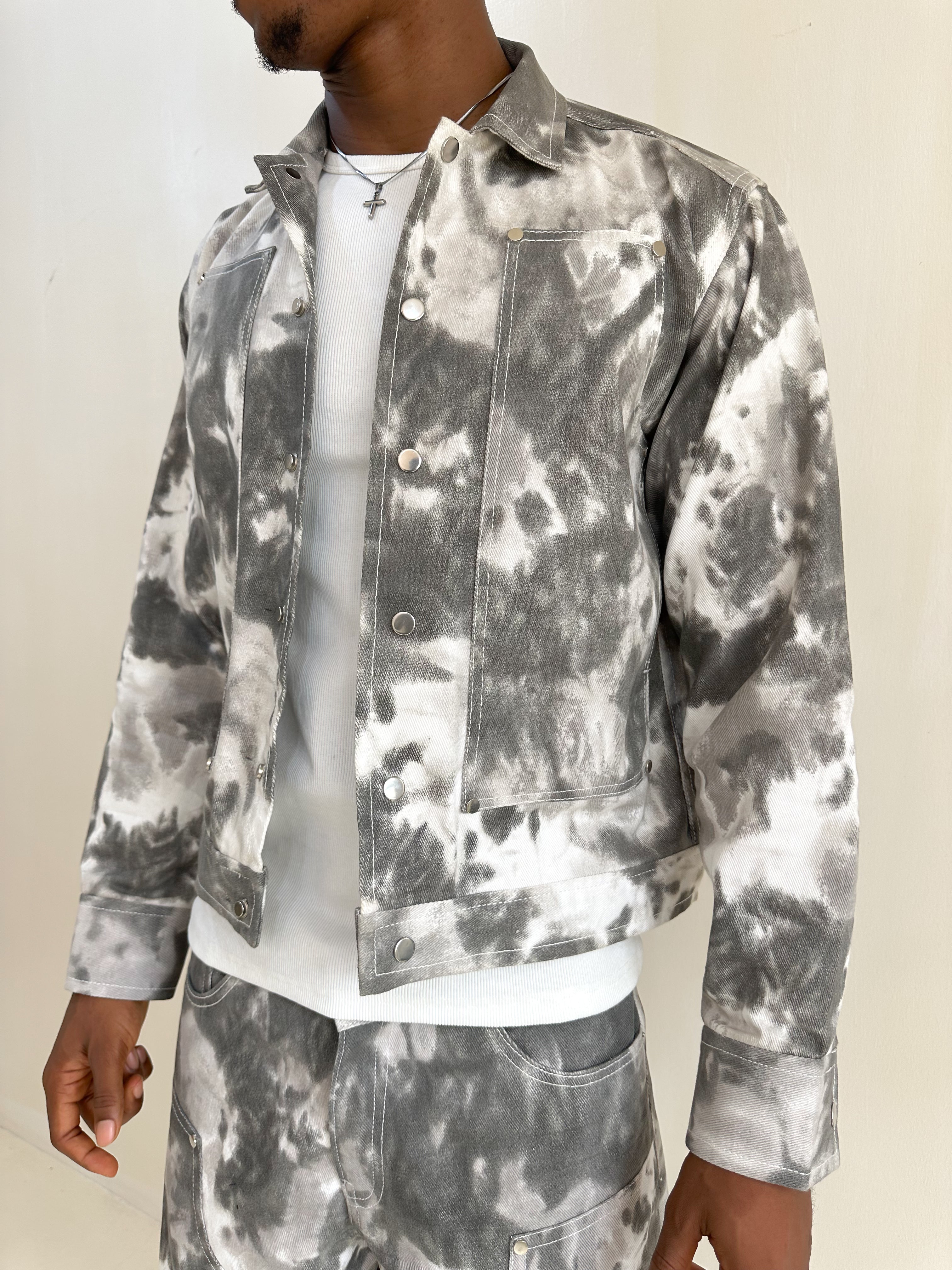 Charlie Oil Splash Carpenter Denim Jacket