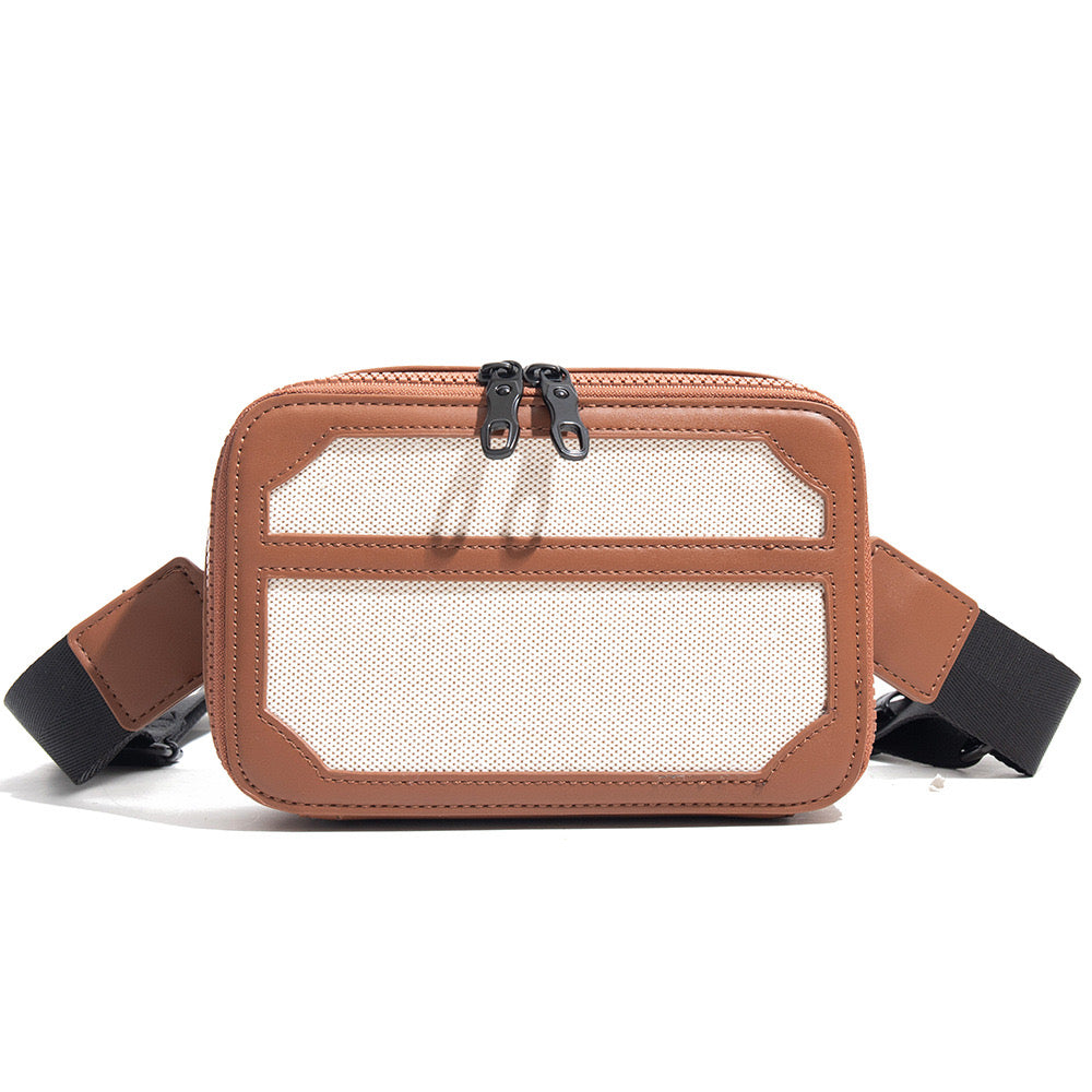 Abel Crossbody Bag - Brown