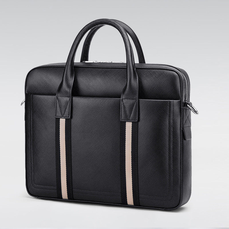 Axel Textured Laptop Bag-4