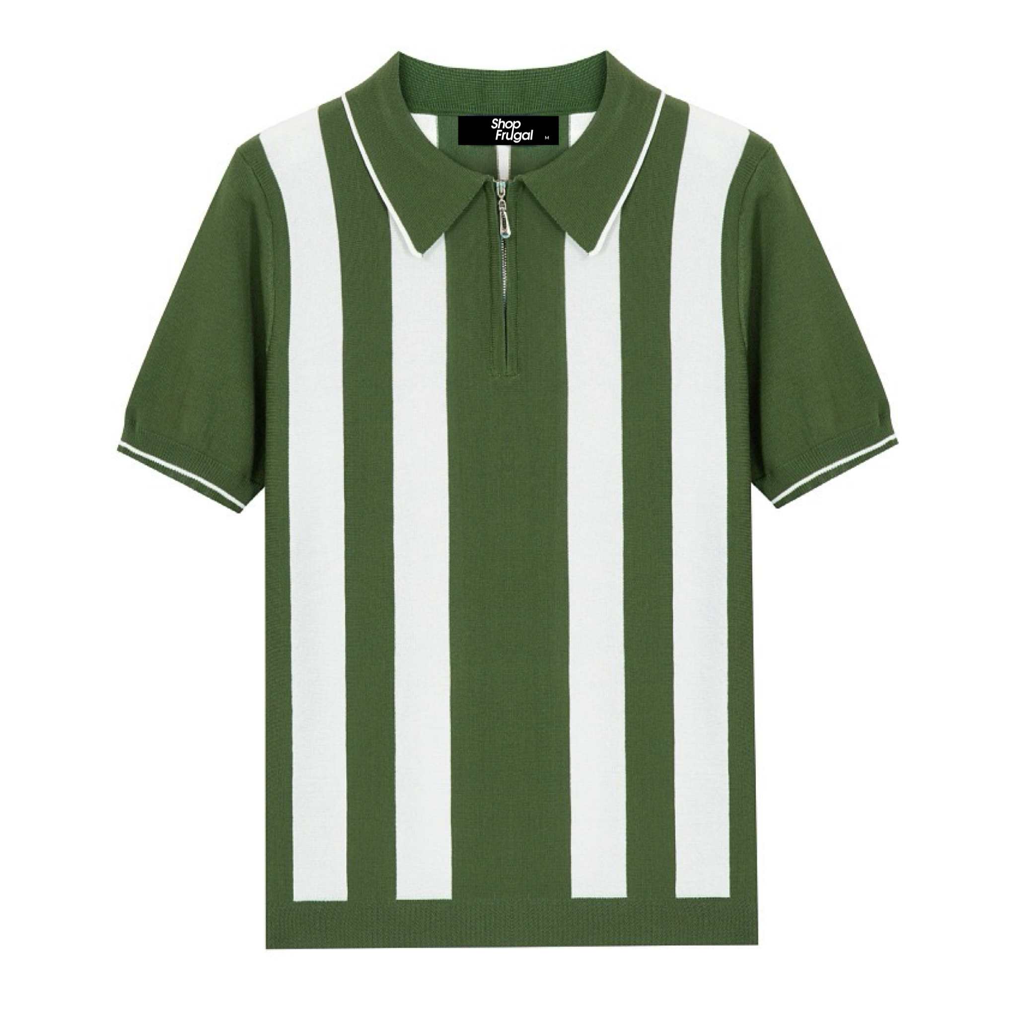 Casey Zipper Collar Viscose Shirt