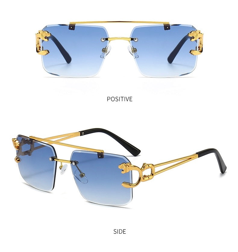 Arthur Unisex Glasses - Blue-3