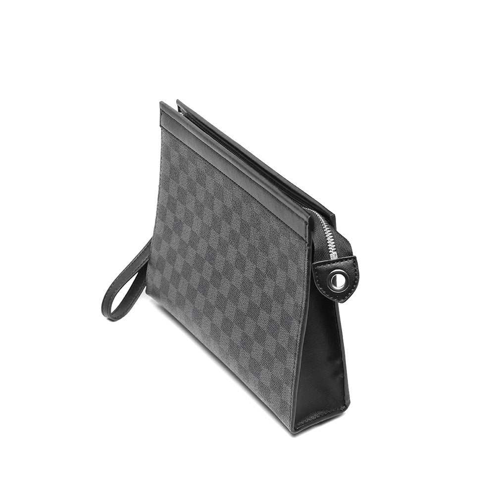Alaia Embossed Zipper Purse-4