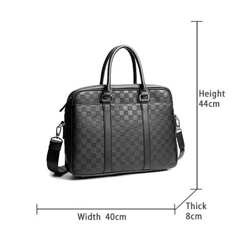 Asher Textured Laptop Bag