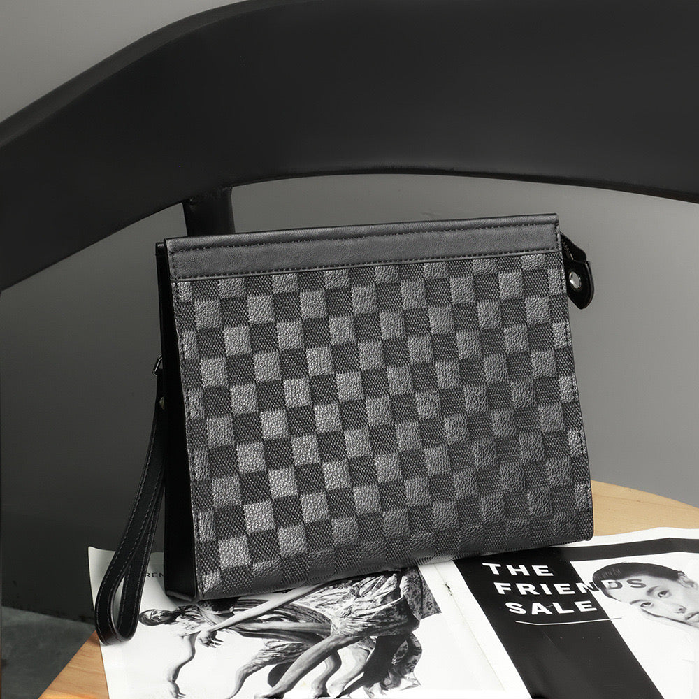 Asher Textured Zipper Purse