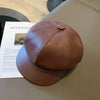 Adair Retro Leather Cap