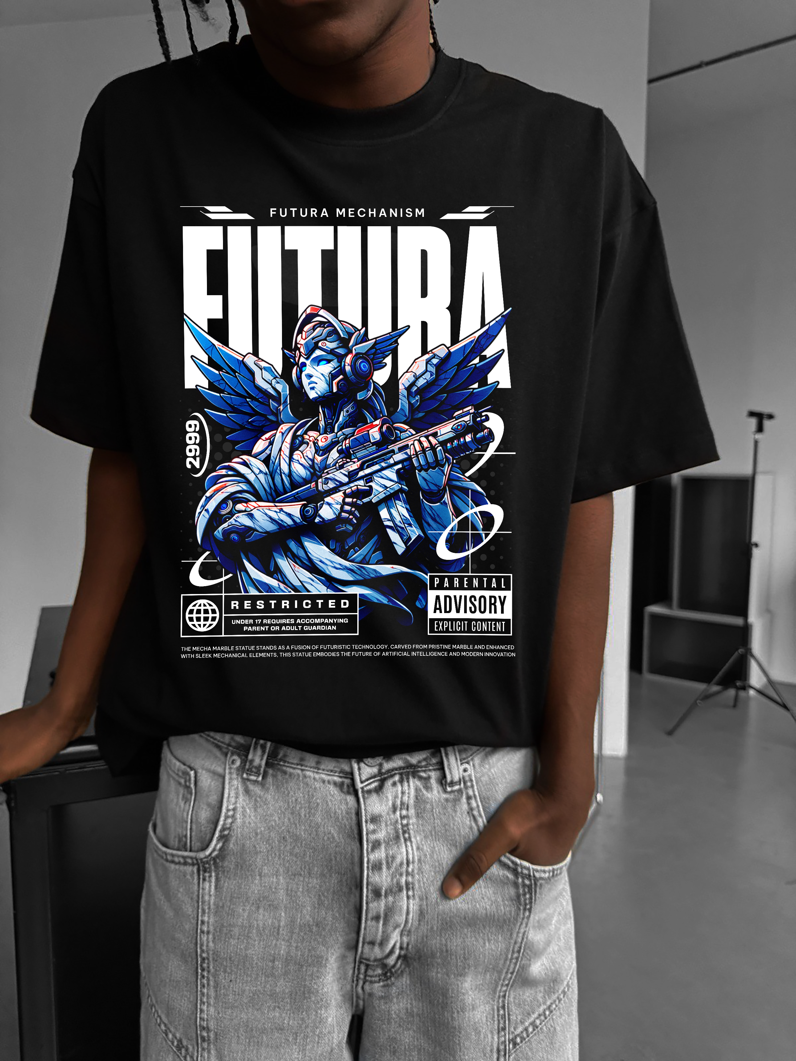 Charlee “Futura Mecha” Luxe Tshirt (Premium Quality)