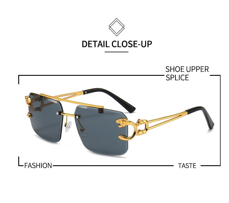 Arthur Unisex Glasses - Blue-5