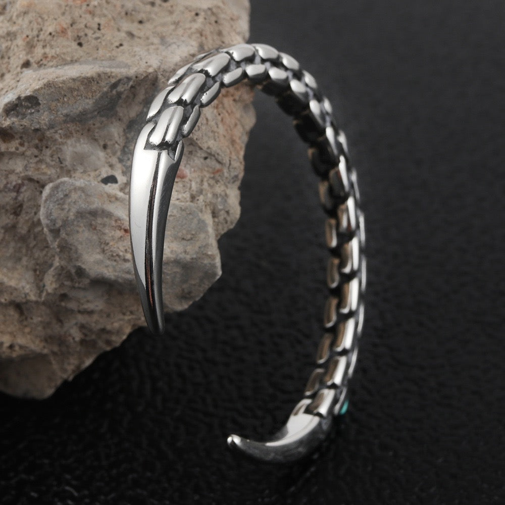 Callen Vetebrae Titanium Steel Bracelet-6