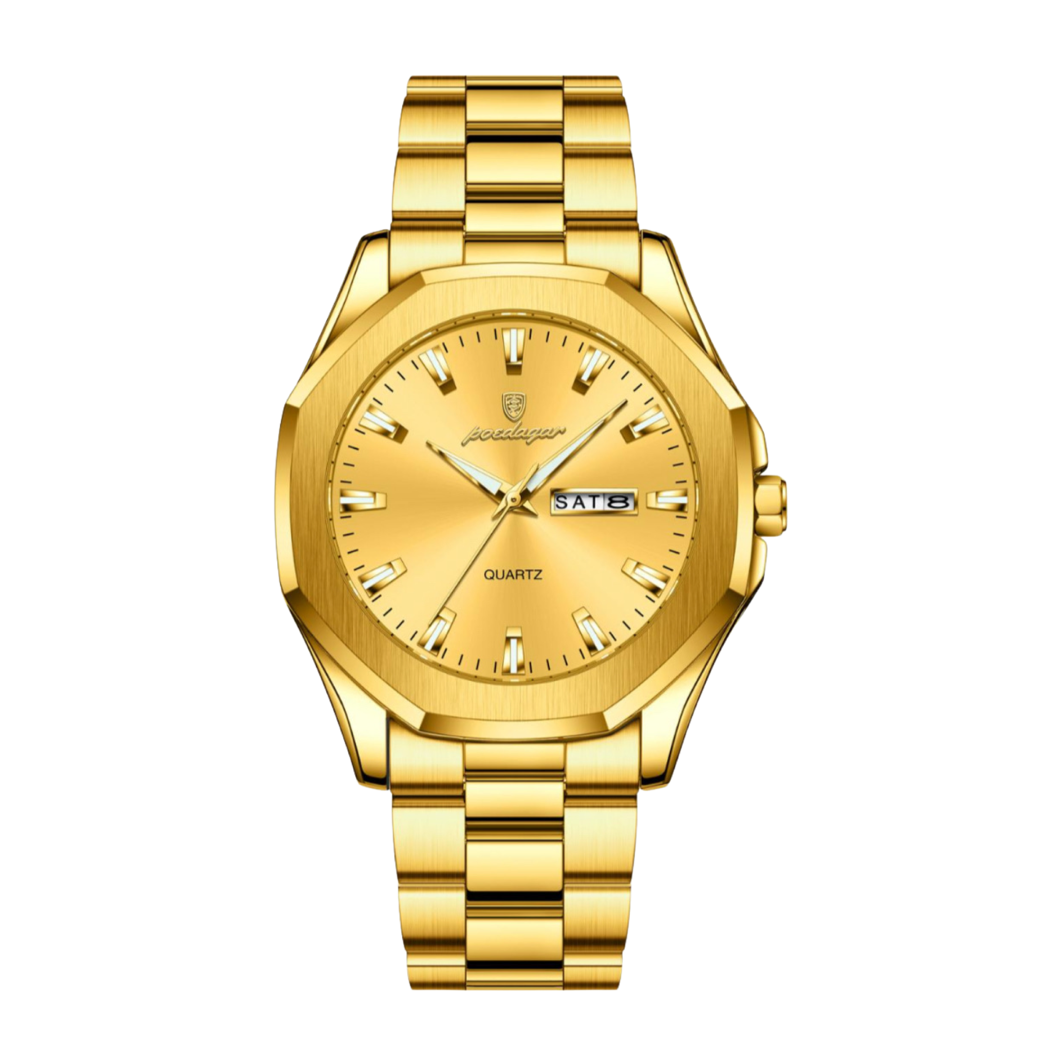 Aleah Stainless Wristwatch - Gold