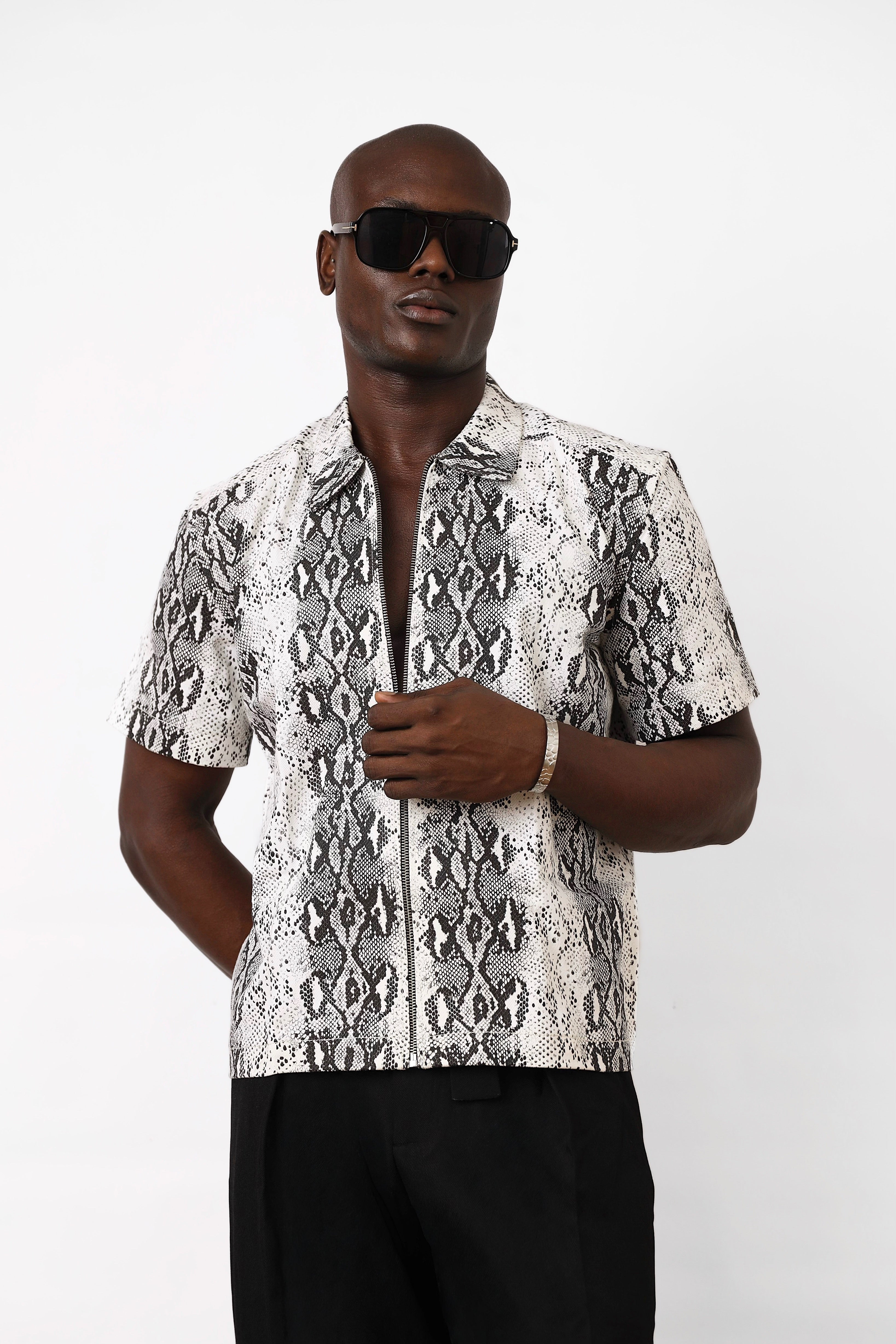Cavil Zipper Luxe Shirt