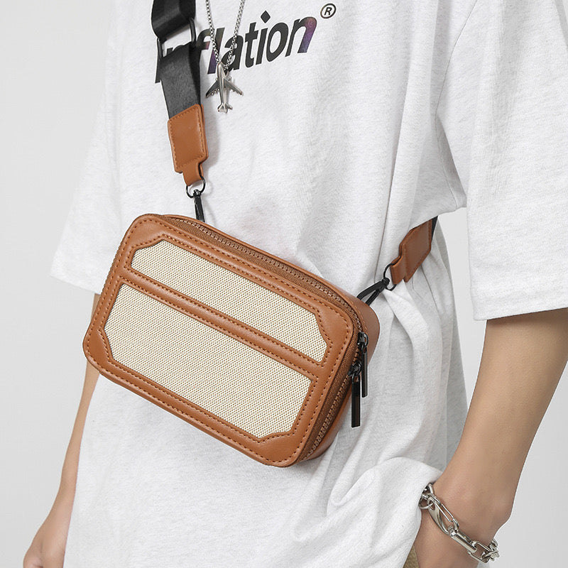 Abel Crossbody Bag - Brown-5