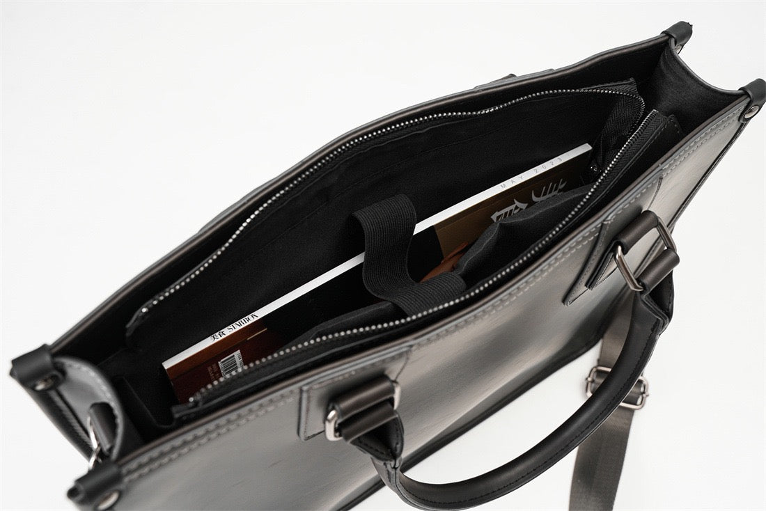 Aleah 2.0 Satchel (Laptop) Bag - Grey