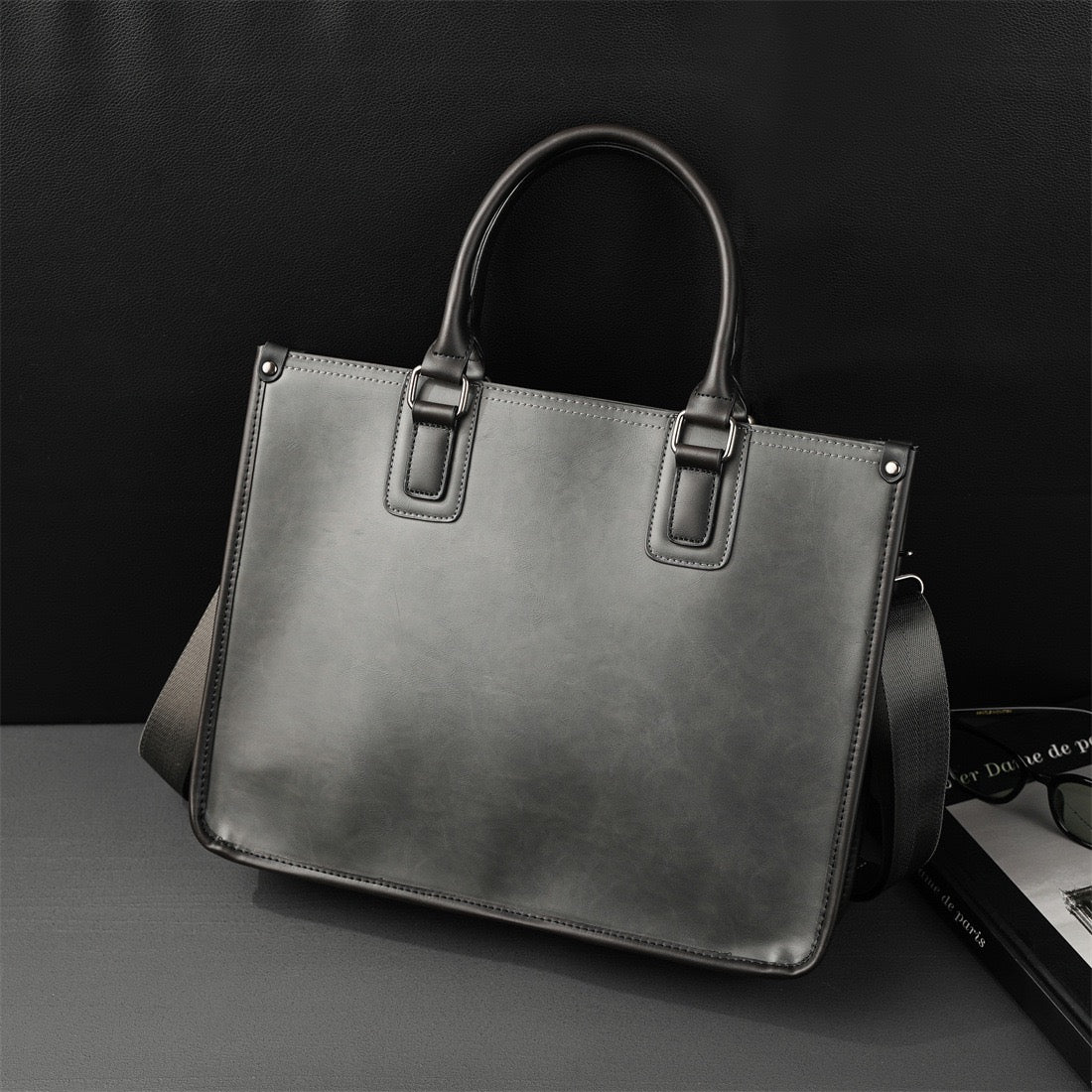 Aleah 2.0 Satchel (Laptop) Bag - Grey