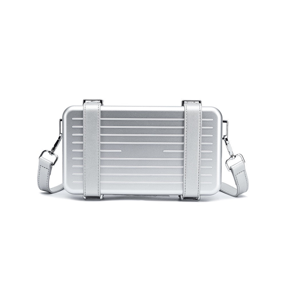 Alexa Crossbody Bag - Silver