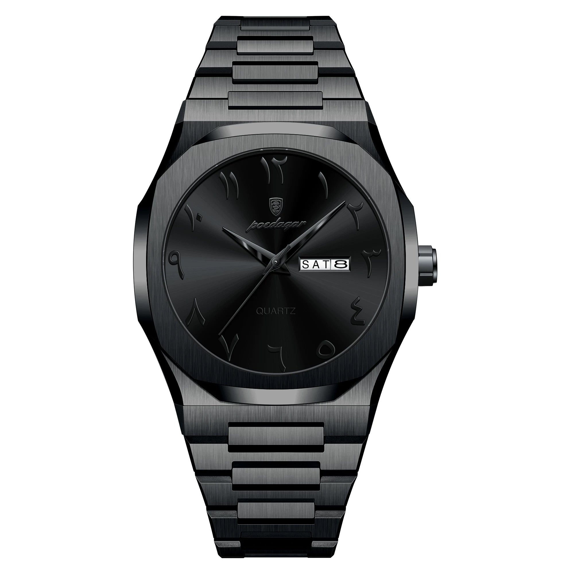Alba Stainless Wristwatch 2.0 - Black