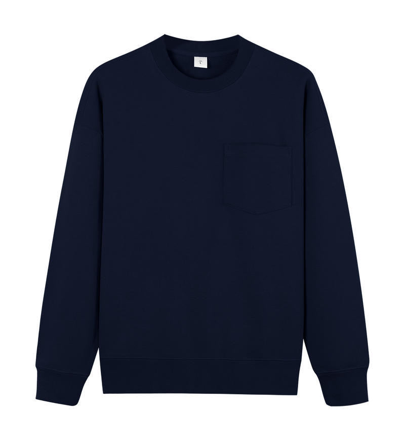 Cairo 380G Cozy Heavyweight Crewneck Sweatshirt - Blue