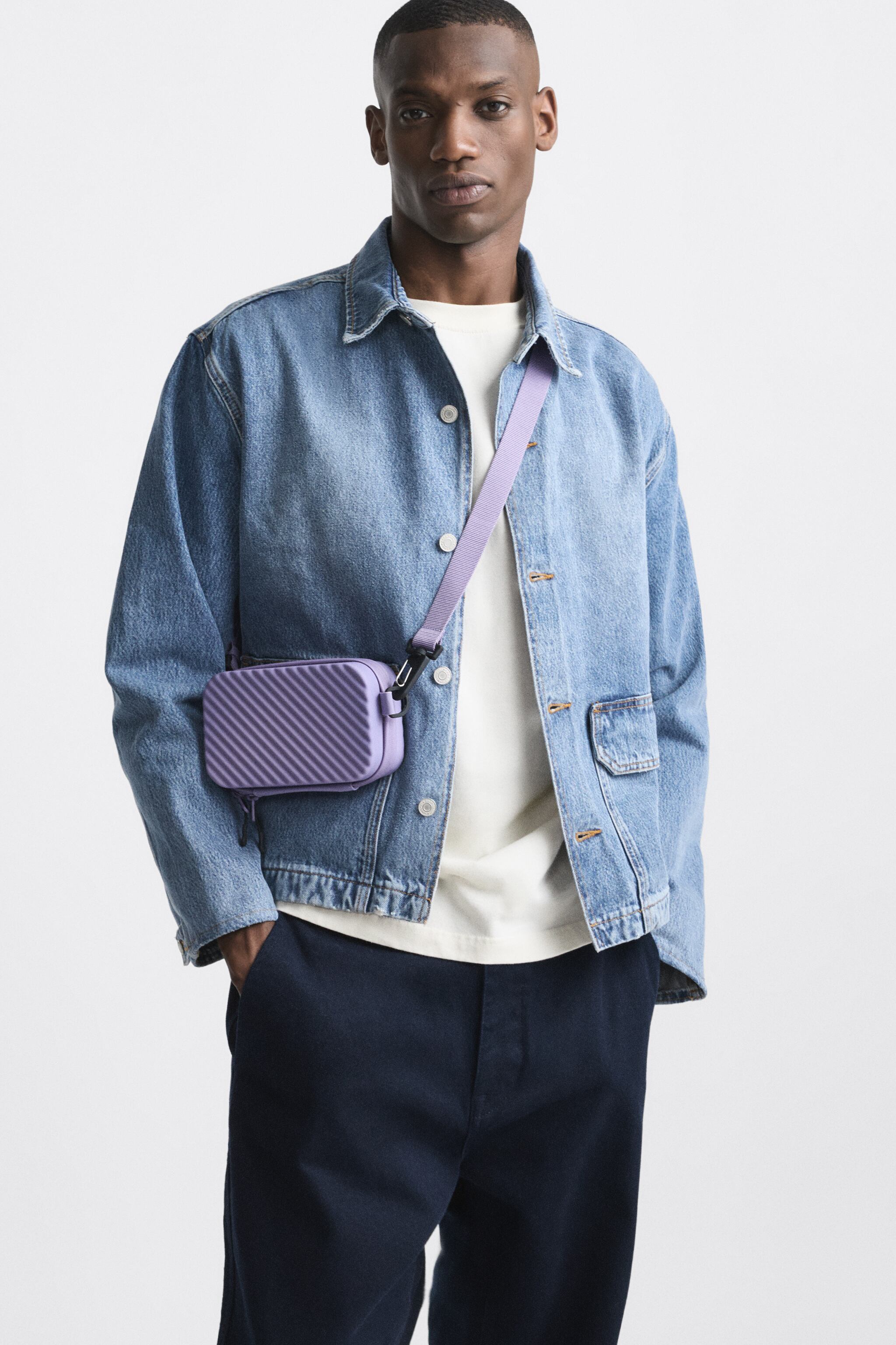 Alora Crossbody Bag - Pale Lilac