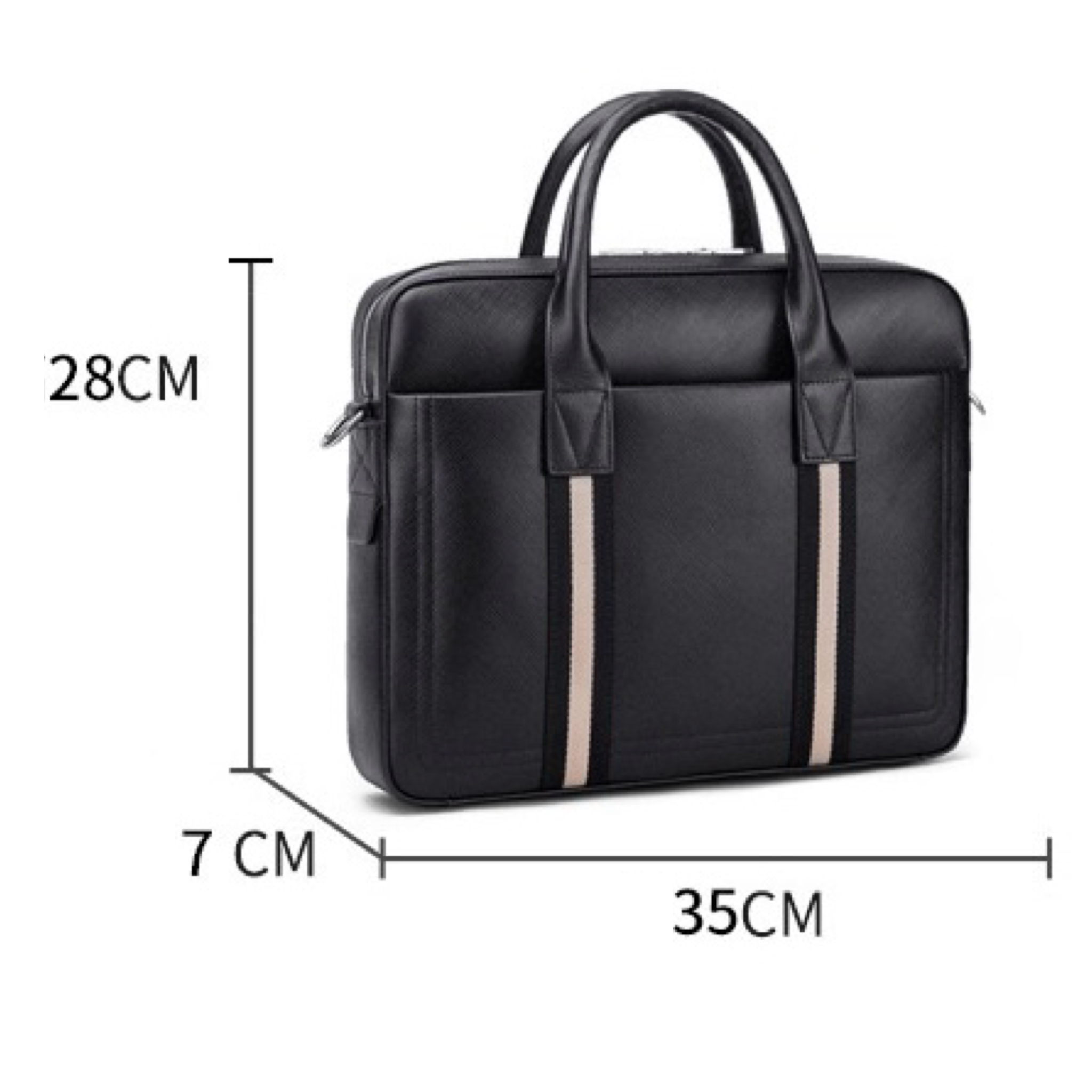 Axel Textured Laptop Bag-6