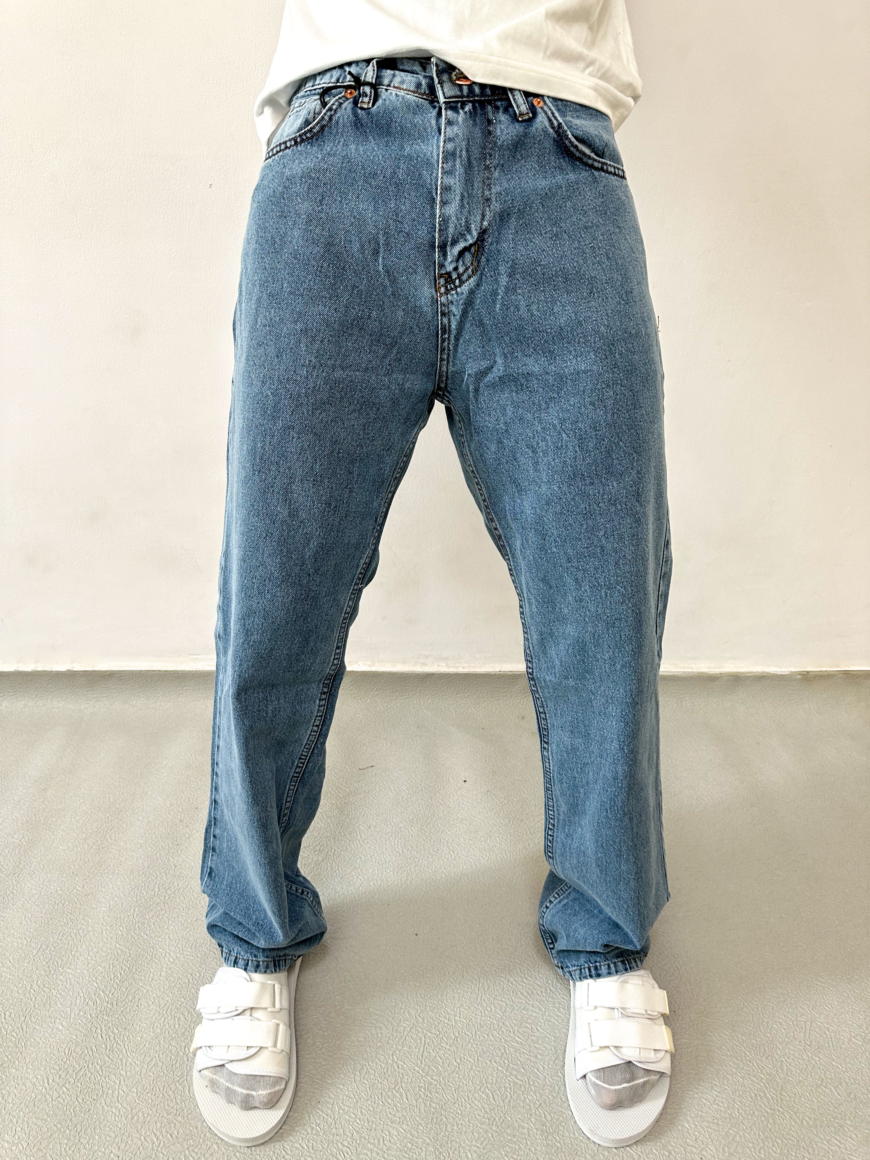 Cai Relaxed Straight Cut Jeans - Vintage Wash