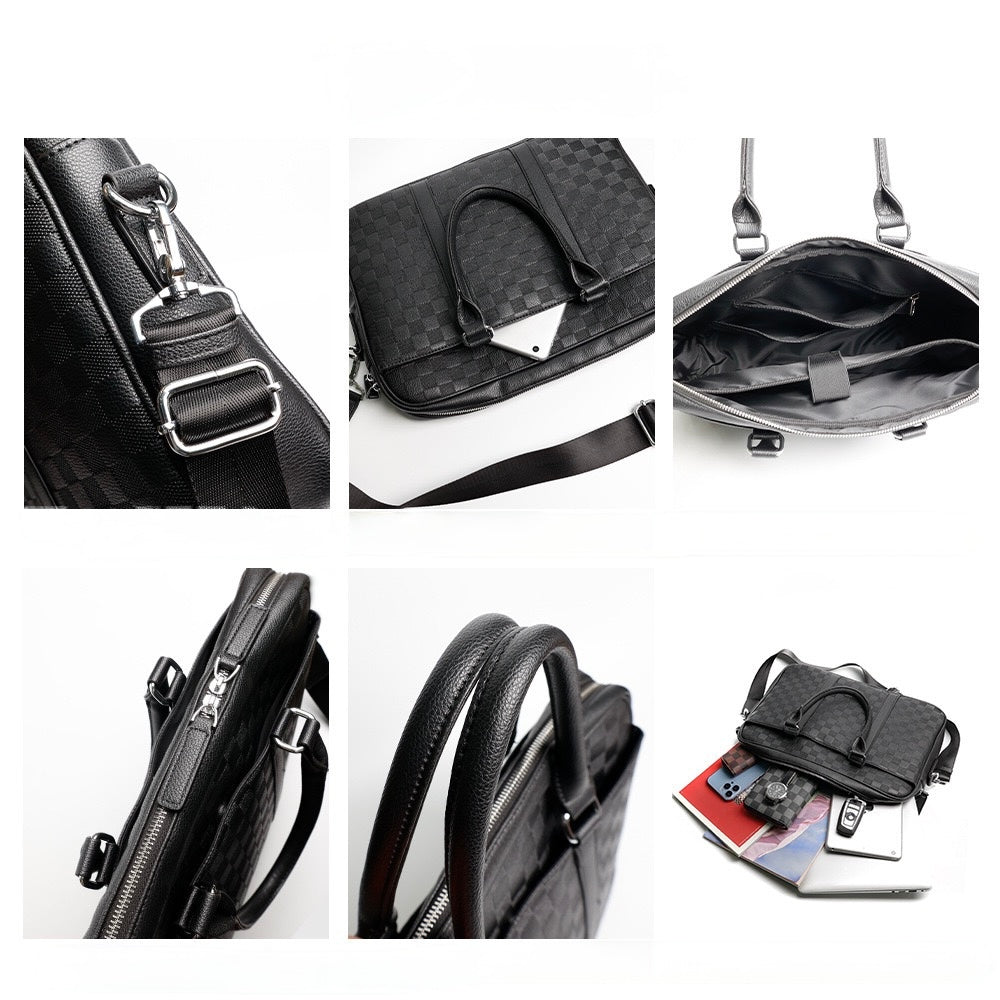 Asher Textured Laptop Bag