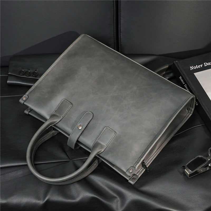 Aleah Satchel (Laptop) Bag - Grey-20