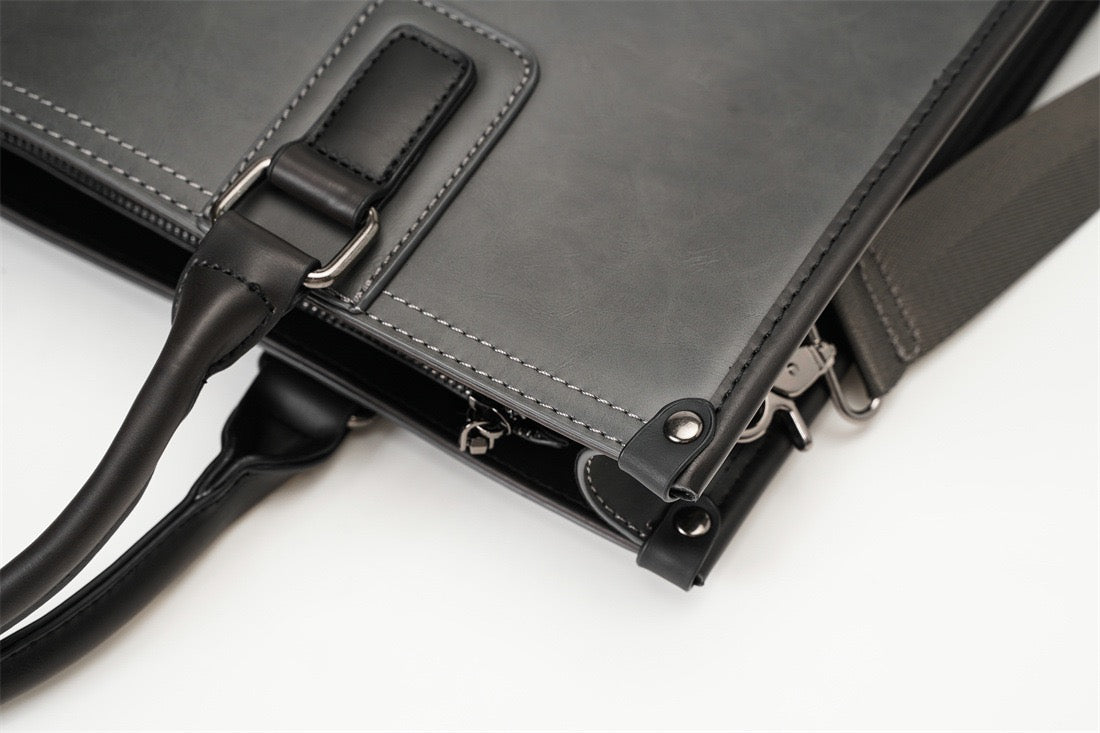 Aleah 2.0 Satchel (Laptop) Bag - Grey