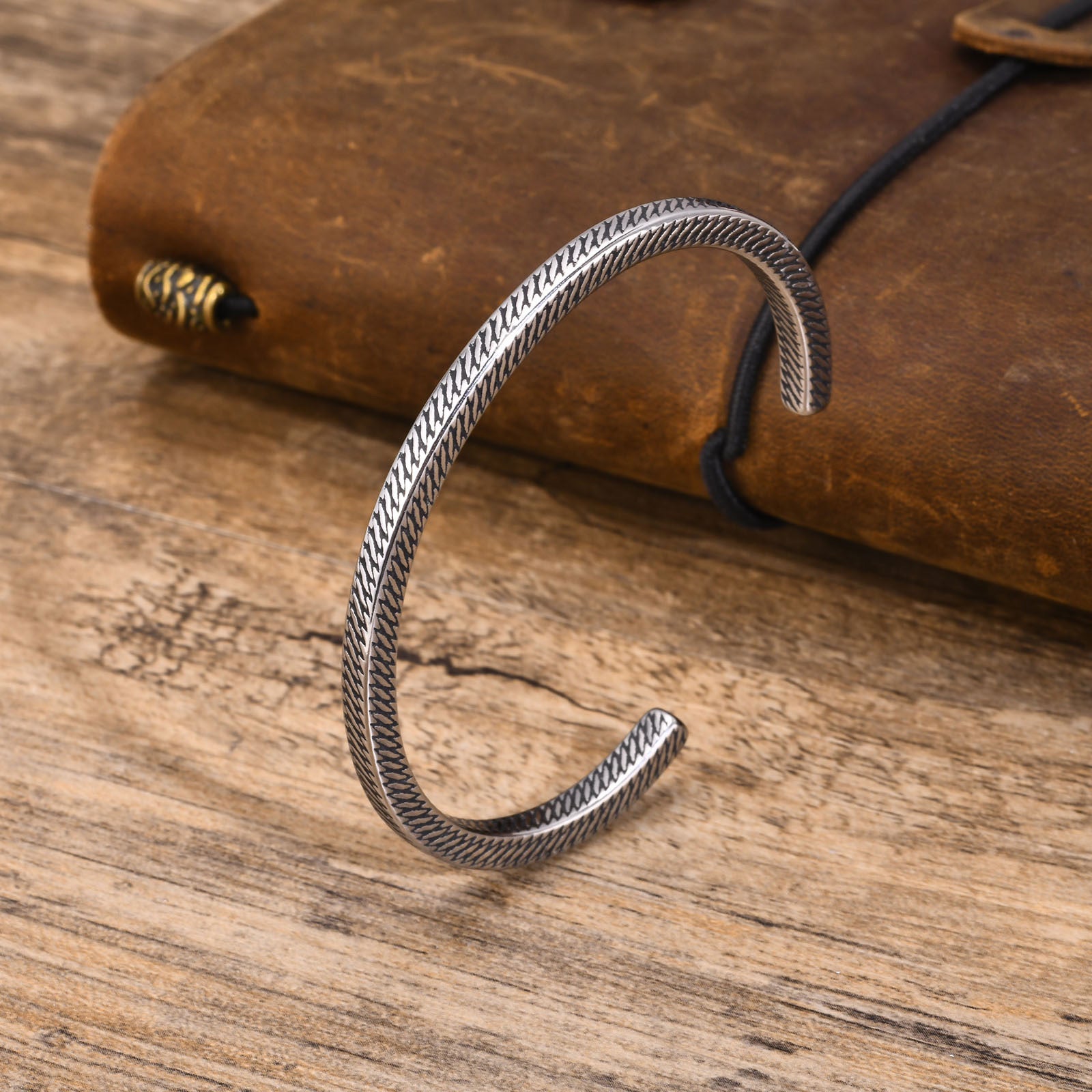 Castiel Titanium Steel Bracelet-3