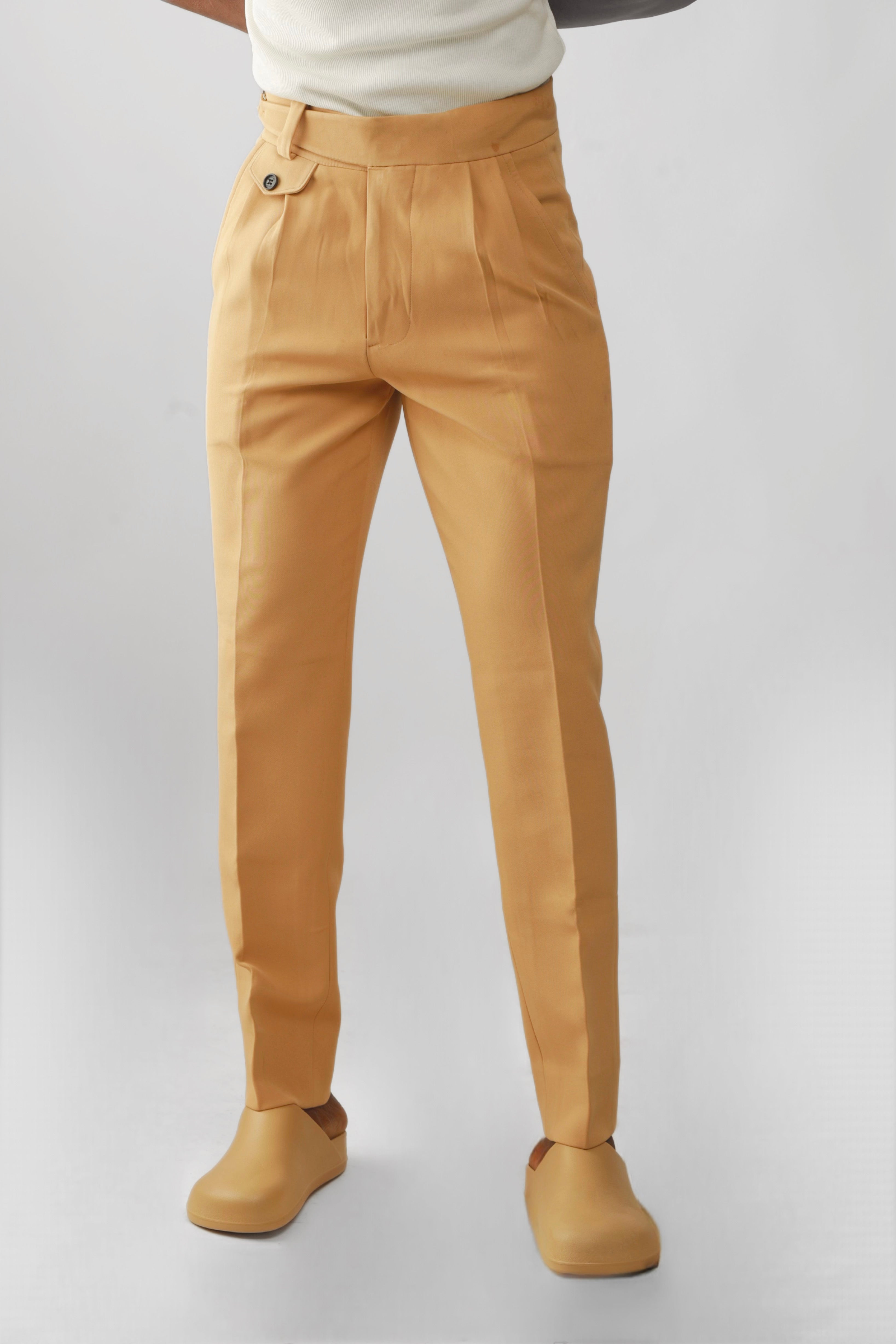 Cairo Oxford Workwear Regular Fit Trouser - Khaki-1