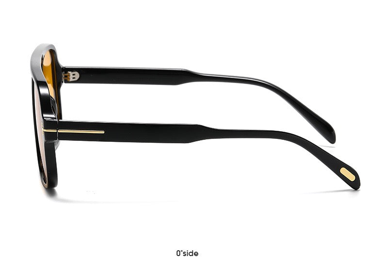 Amari Unisex Glasses - Black-3