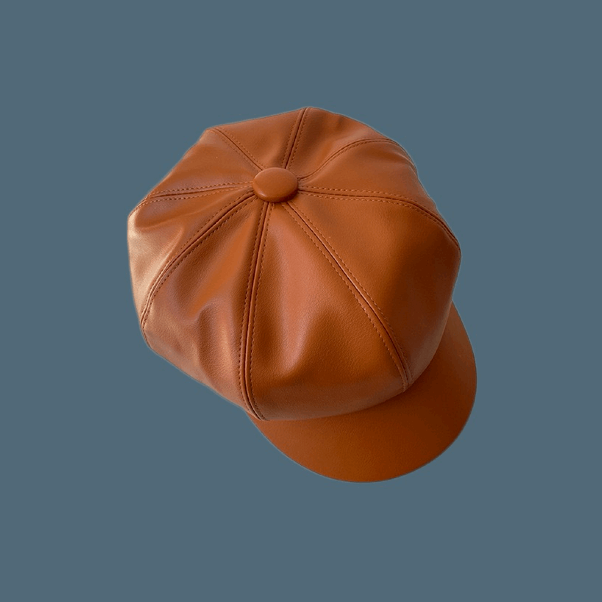 Adair Retro Leather Cap