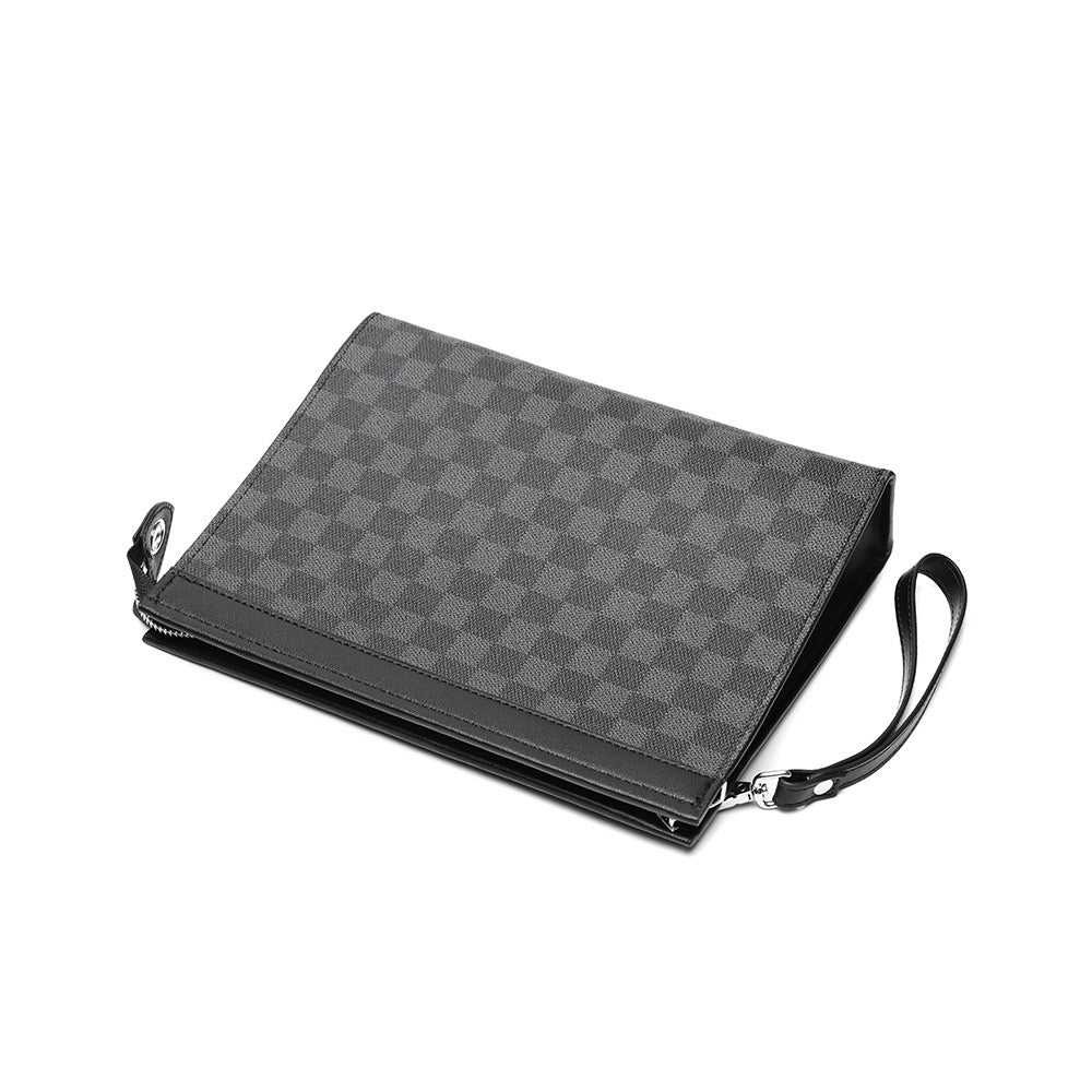 Alaia Embossed Zipper Purse