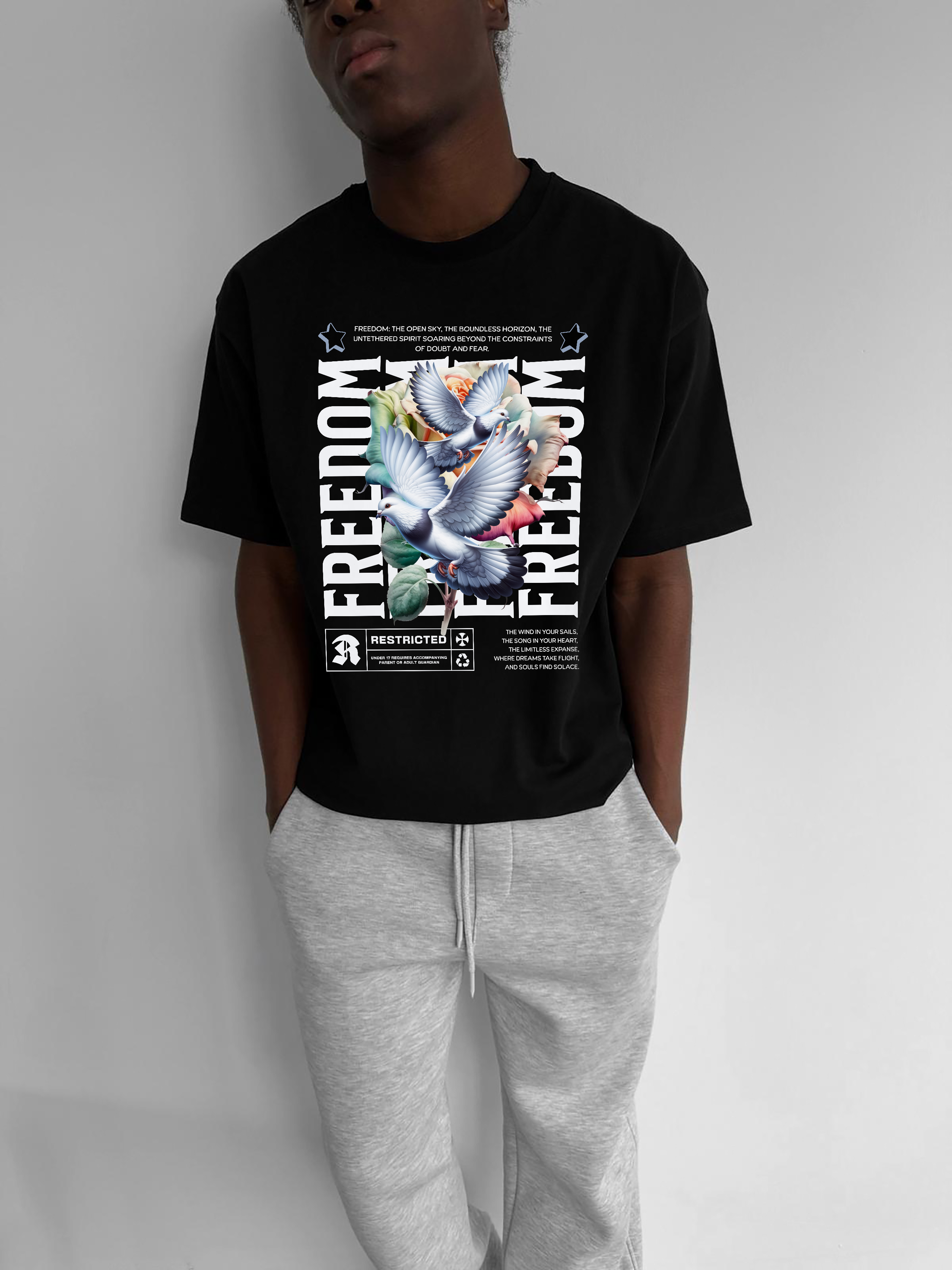 Carlos “Freedom” Luxe Tshirt (Premium Quality)