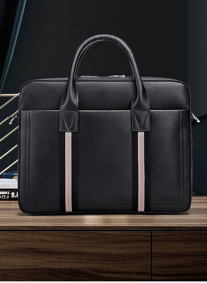 Axel Textured Laptop Bag-15