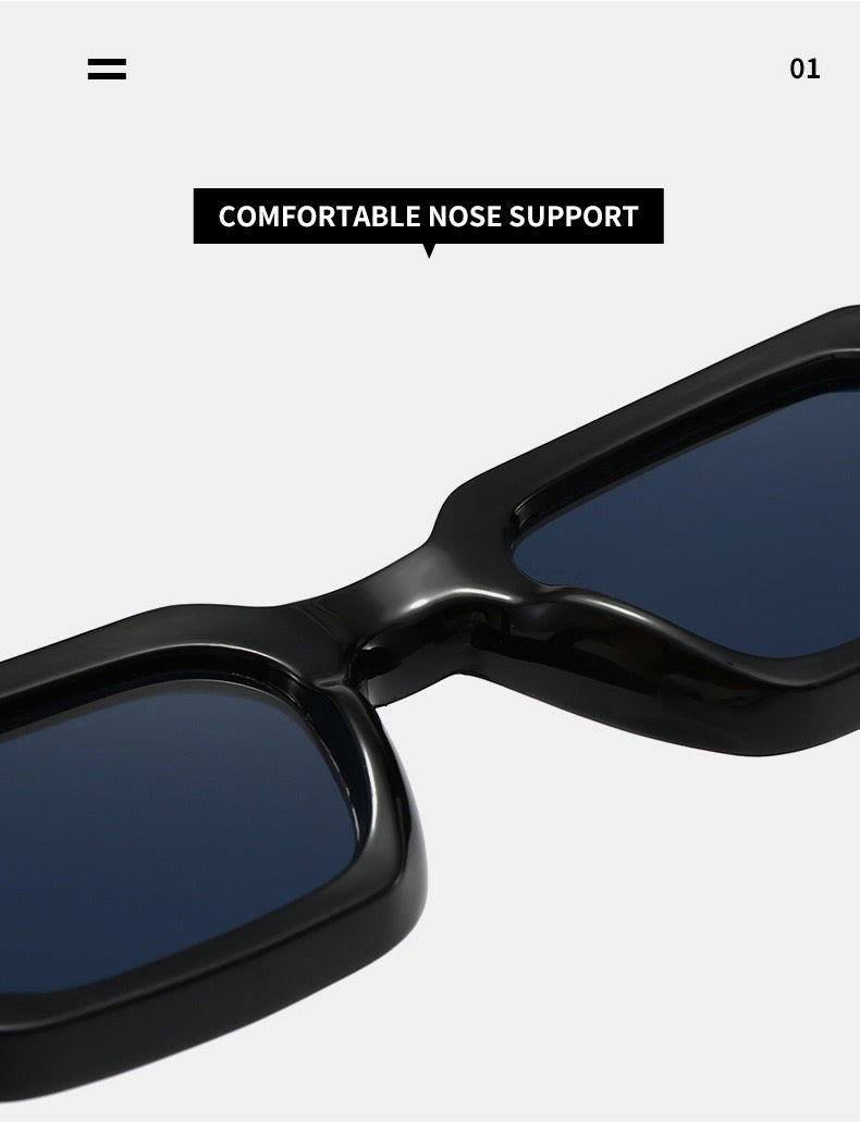 Adonis Unisex Glasses - Black