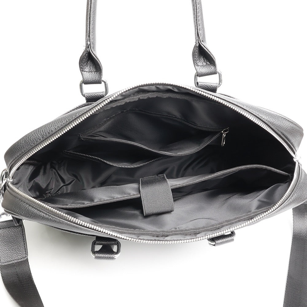 Asher Textured Laptop Bag