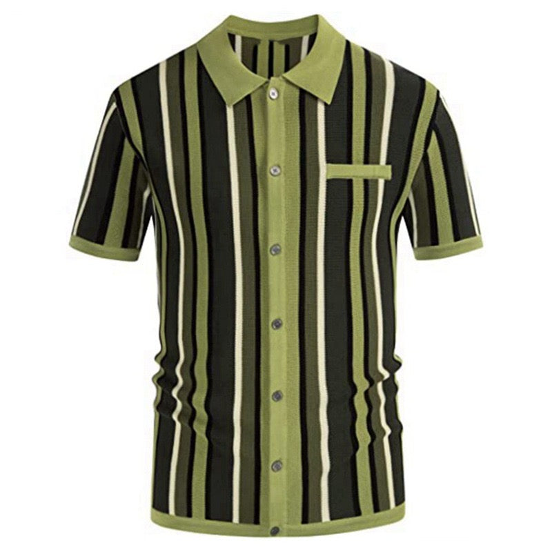 Carlos Button Down Viscose Shirt-5