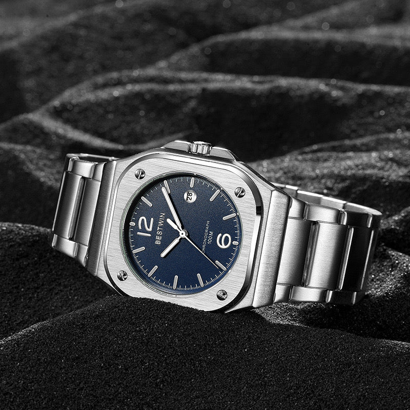 Alina Stainless Wristwatch - Silver-11