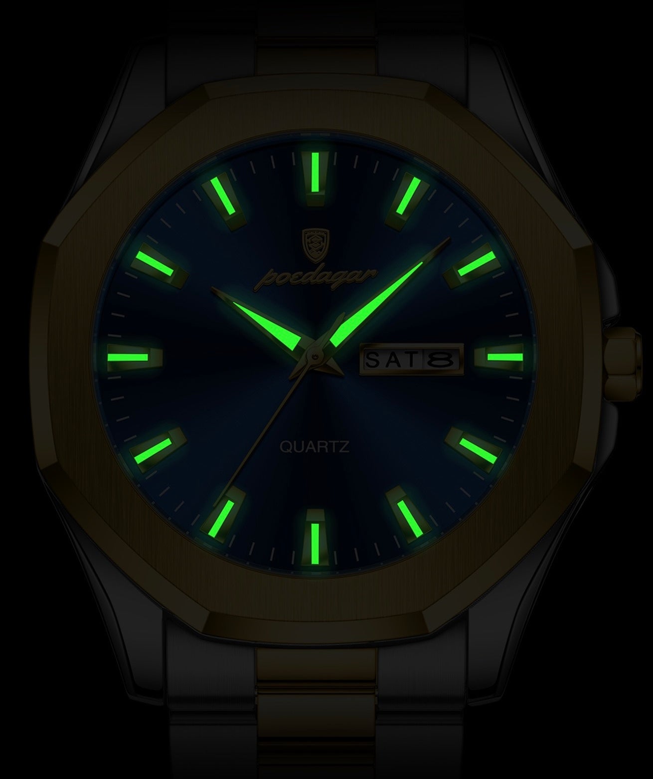 Aleah Stainless Wristwatch - Gold