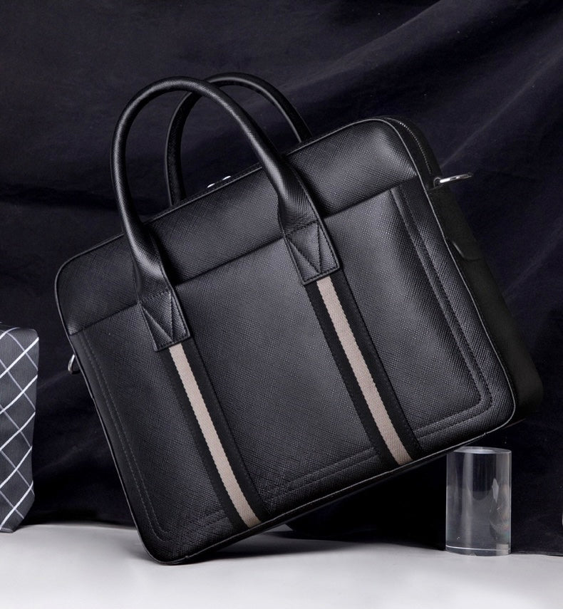 Axel Textured Laptop Bag-14