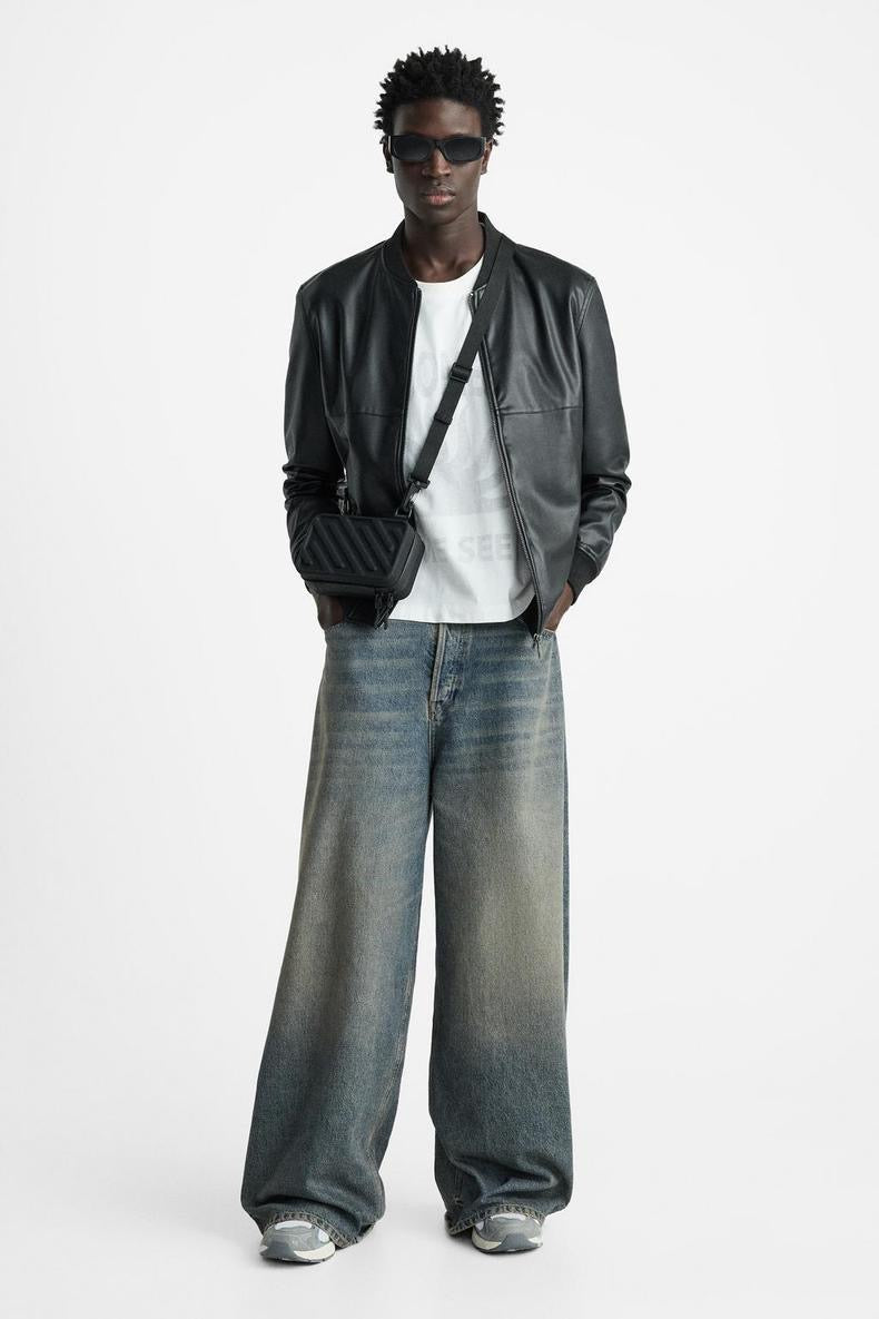 Arnold Rigid Crossbody Bag - Black