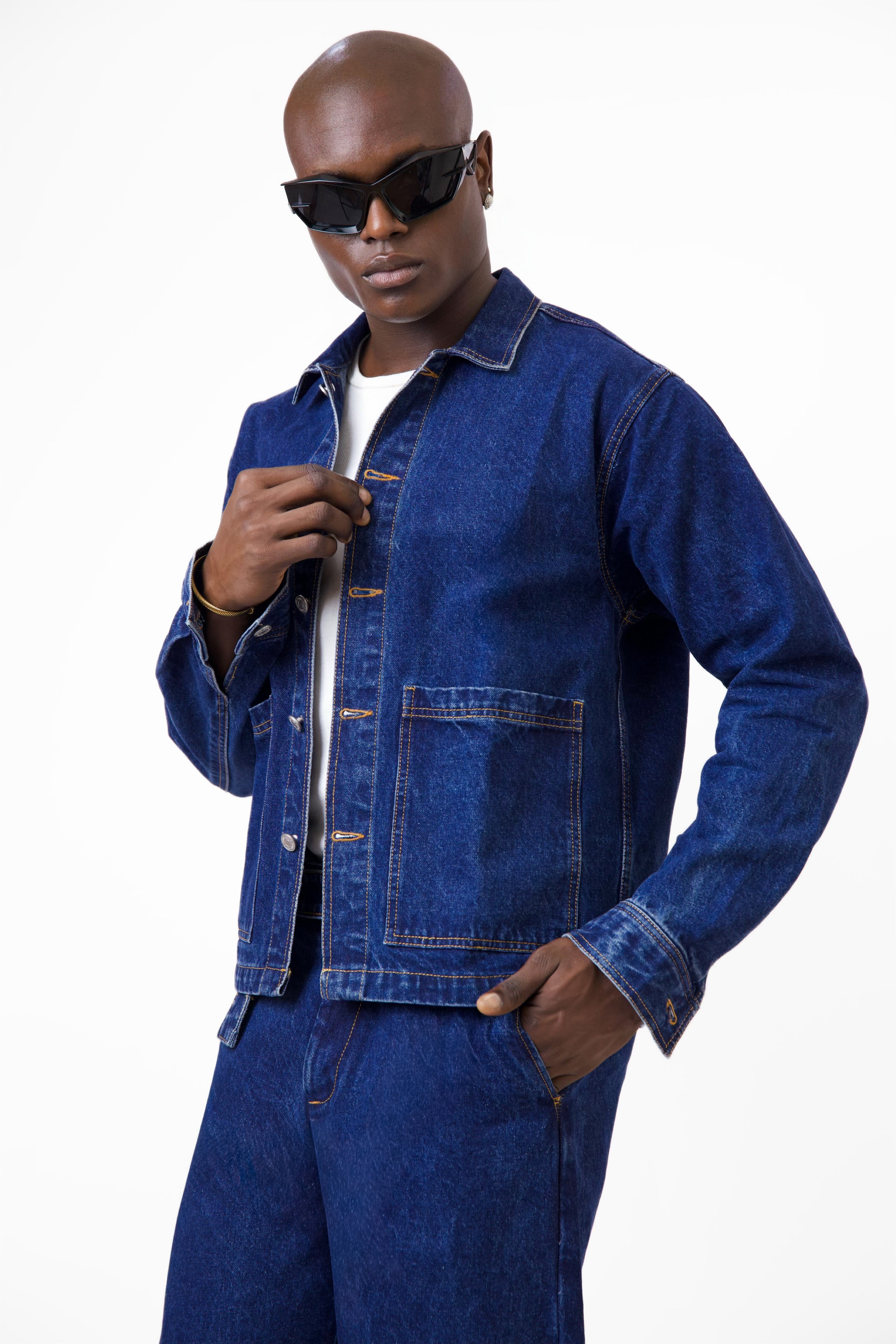 Callie Denim Shacket-11