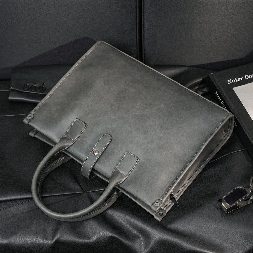 Aleah Satchel (Laptop) Bag - Grey-14