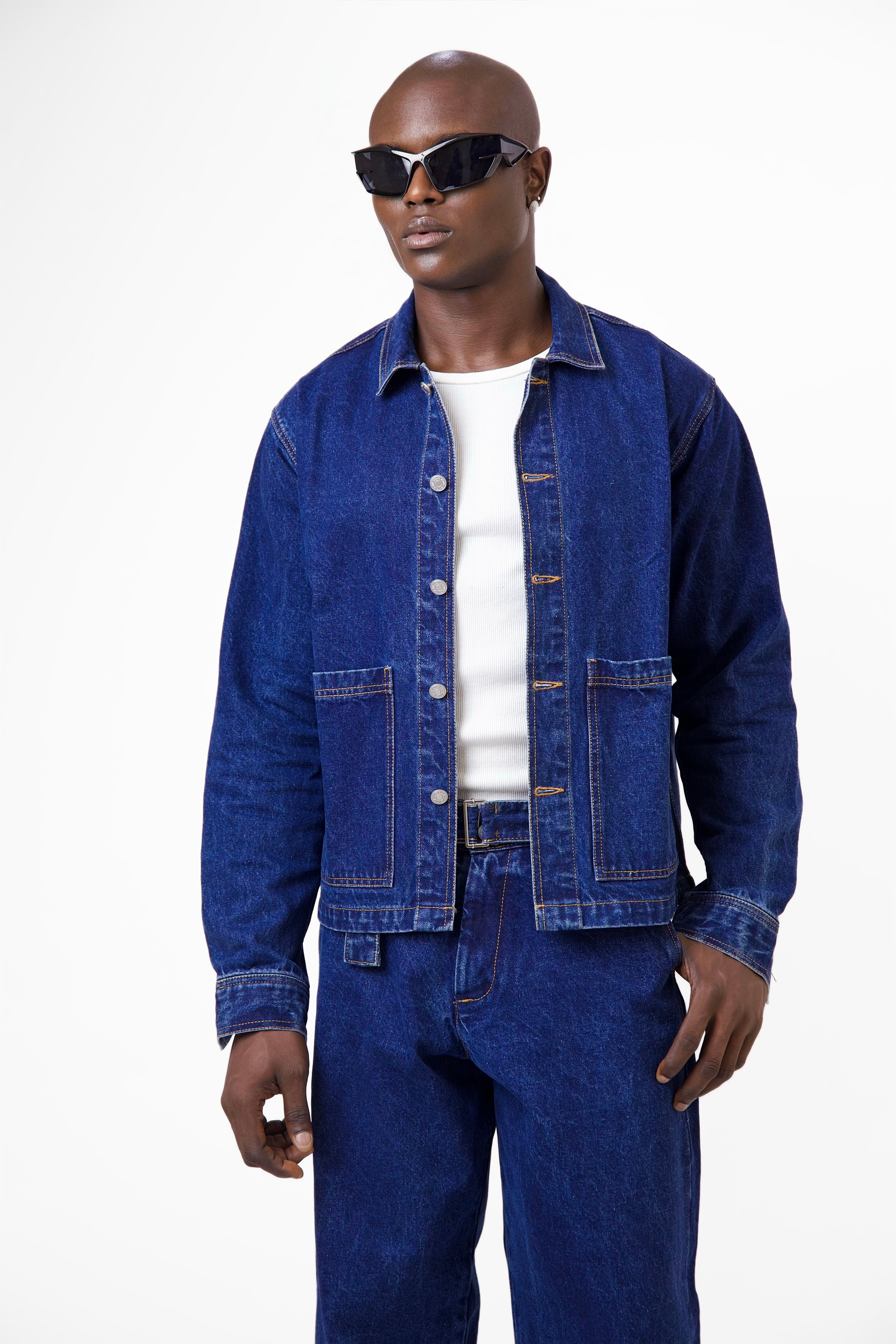 Callie Denim Shacket-1