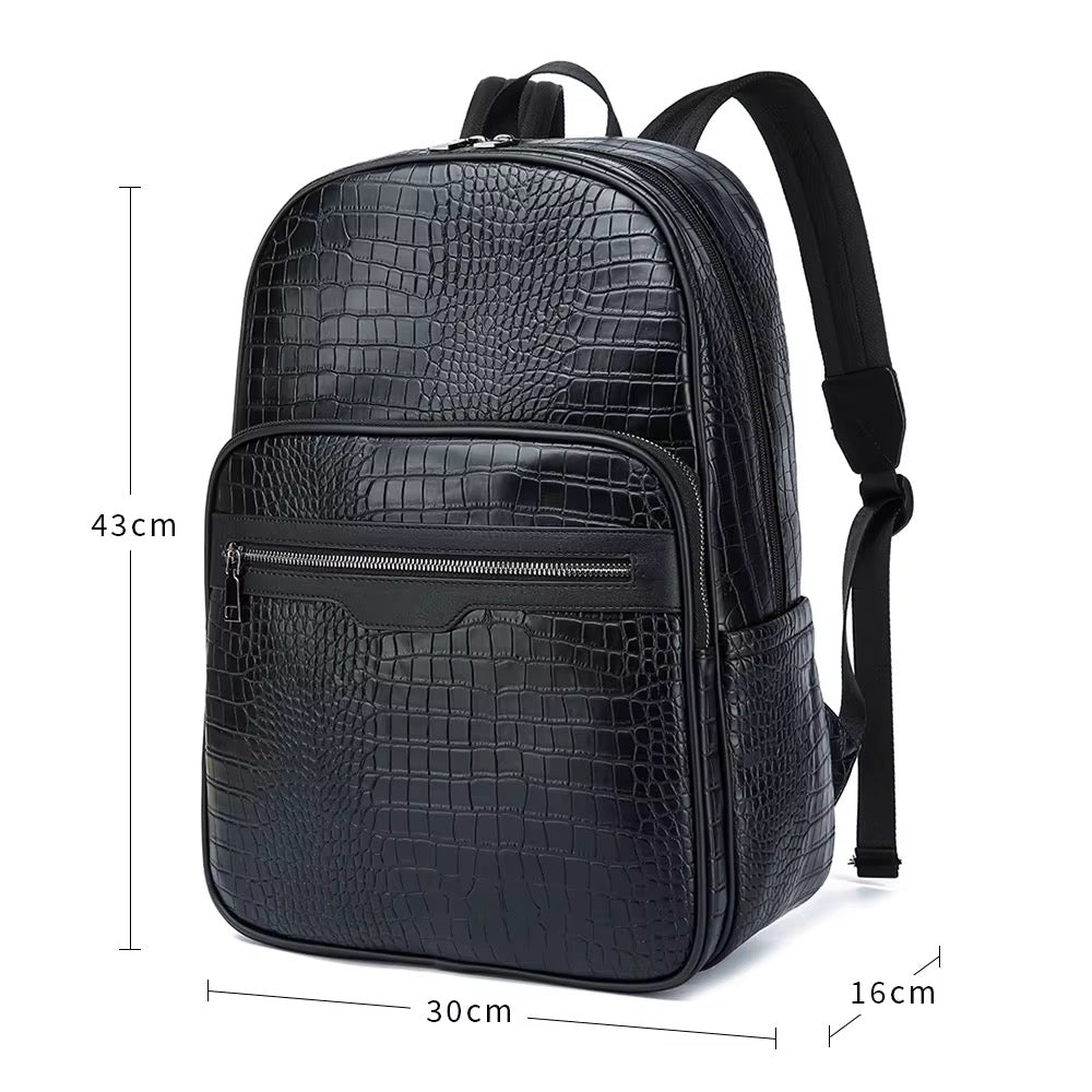 Anokha Backpack 2.0 - Croc Leather