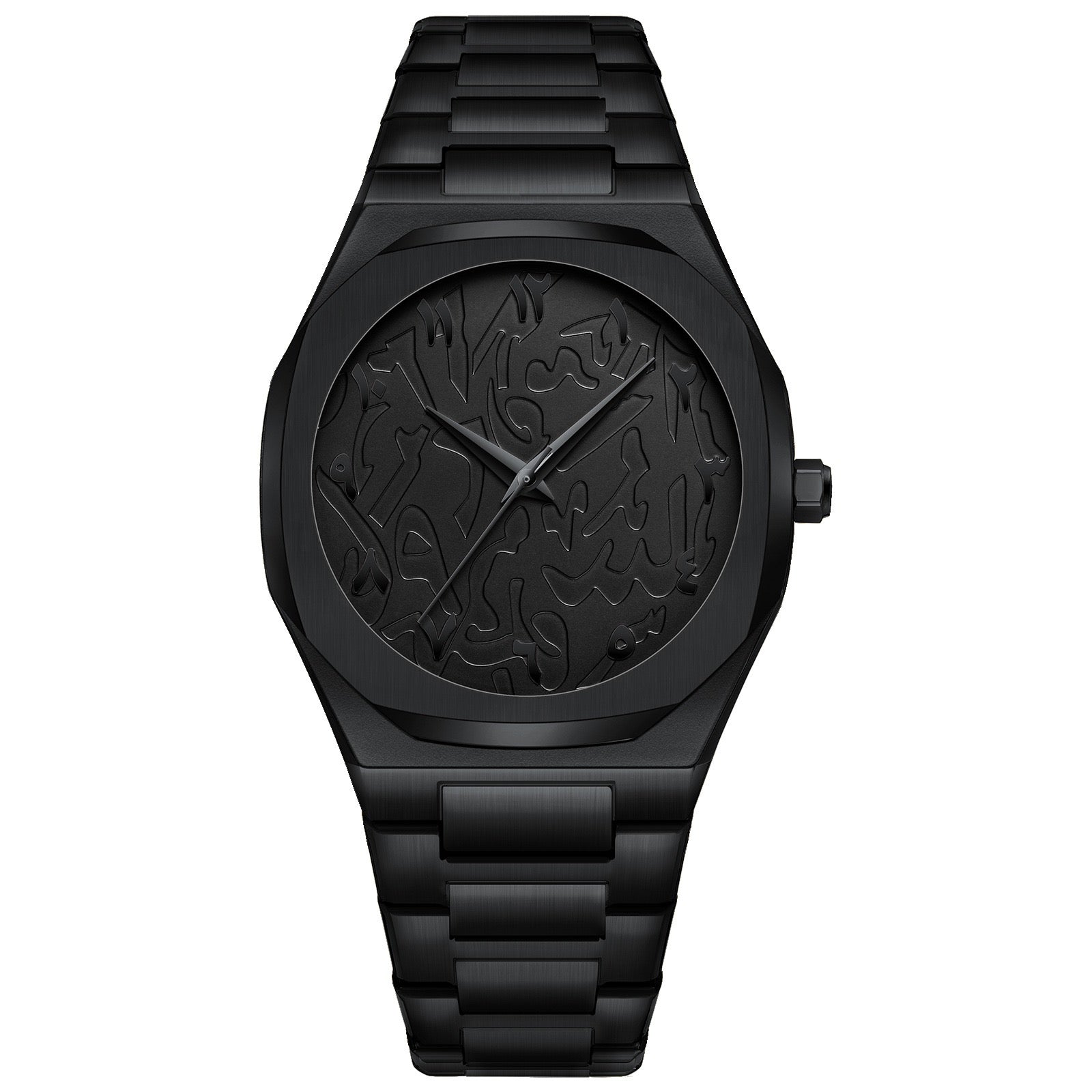 Alba Stainless Wristwatch - Matte Black