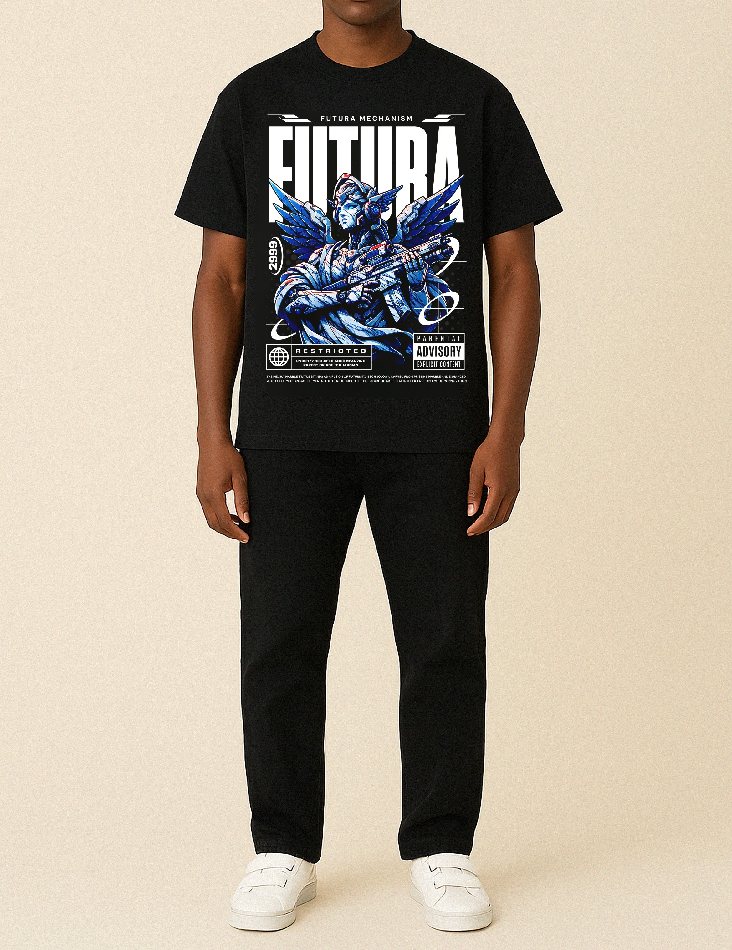 Charlee “Futura Mecha” Luxe Tshirt (Premium Quality)